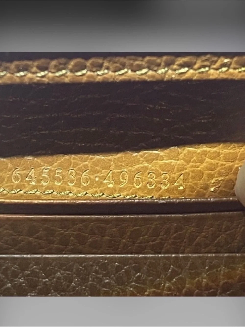 Gucci Jackie 1961 denim card case wallet - Picture 4 of 5